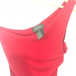 Ralph Lauren straight column dress